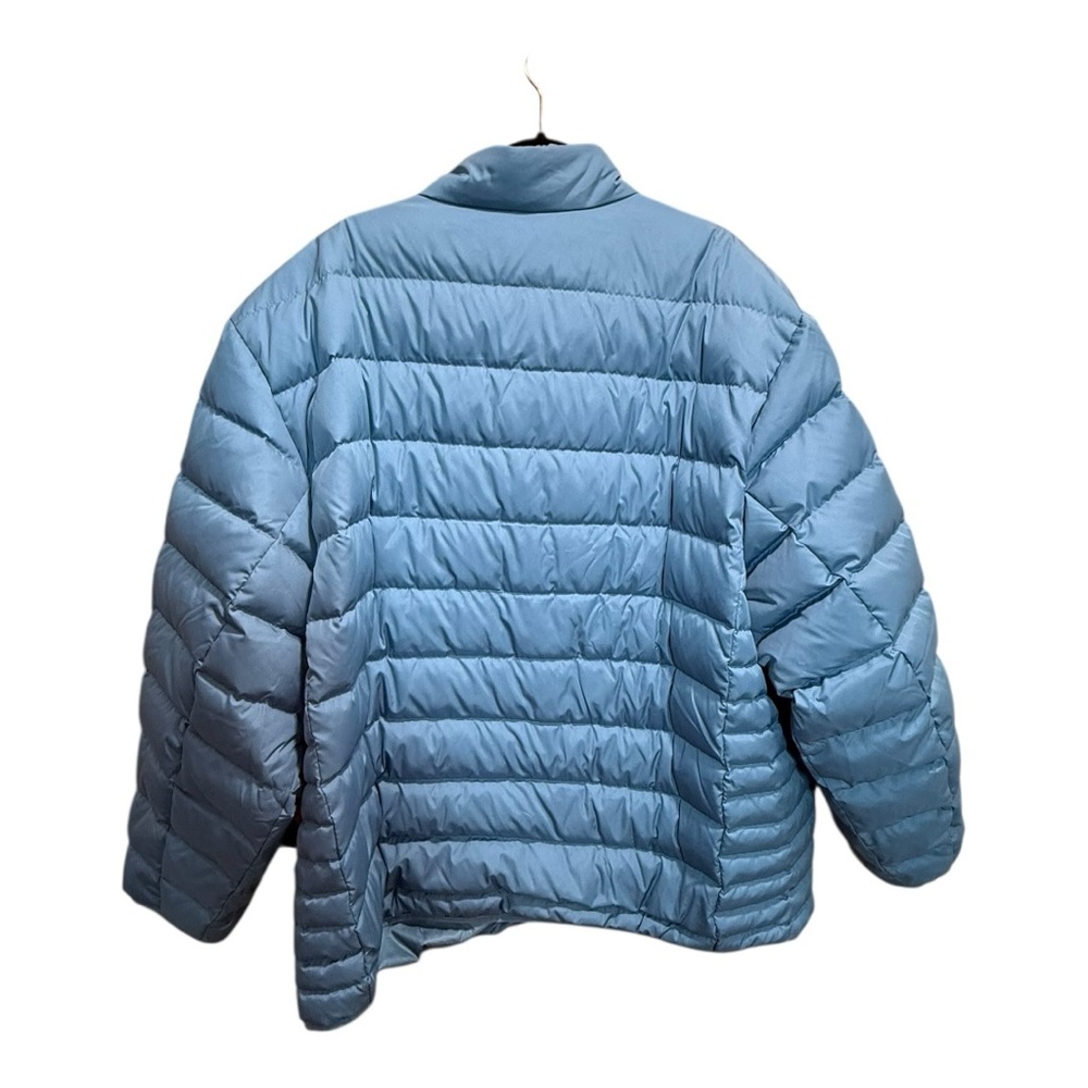Lands’ End Down Puffer Down Winter Jacket Blue 3x… - image 7